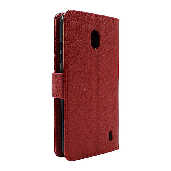 New Standcase Wallet Nokia 2.2 Röd