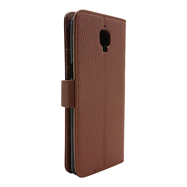 New Standcase Wallet OnePlus 3 Brun