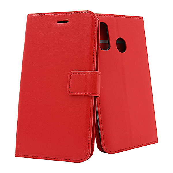 Crazy Horse Wallet Samsung Galaxy A40 (A405FN/DS) Röd