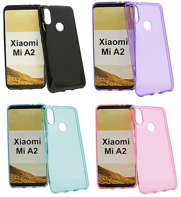 TPU skal Xiaomi Mi A2 Svart