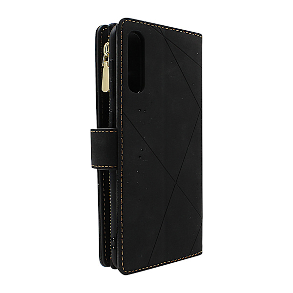 XL Standcase Lyxfodral Samsung Galaxy A50 (A505FN/DS) Vinröd