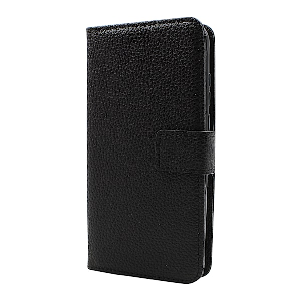 New Standcase Wallet Motorola Moto E6s (Svart) Lila