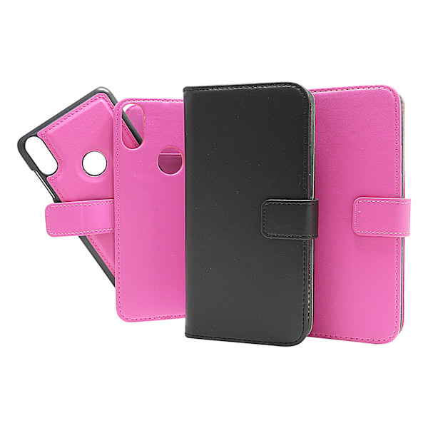 Skimblocker Magnet Wallet Asus Zenfone Max Pro M1 (ZB602KL) Svart
