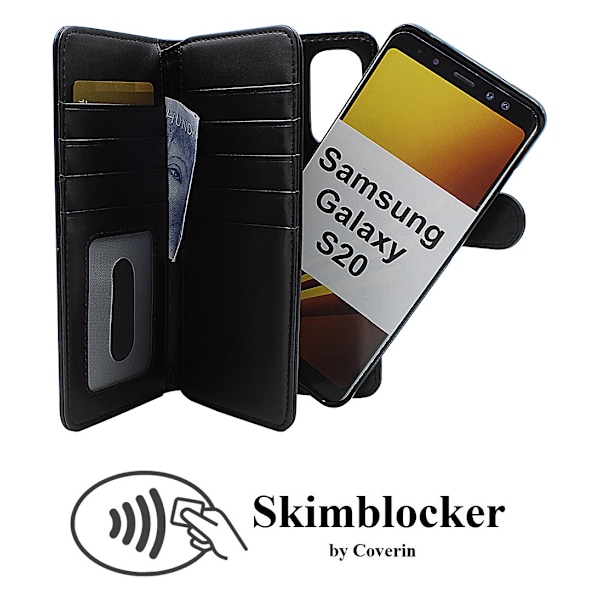 Skimblocker XL Magnet Wallet Samsung Galaxy S20 (G980F)