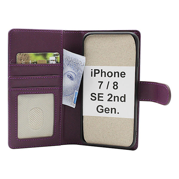 Skimblocker iPhone 7/8/SE 2nd/3rd Gen. Plånboksfodral