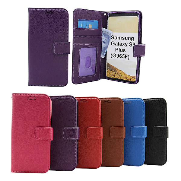 Standcase Wallet Samsung Galaxy S9 Plus (G965F) Svart