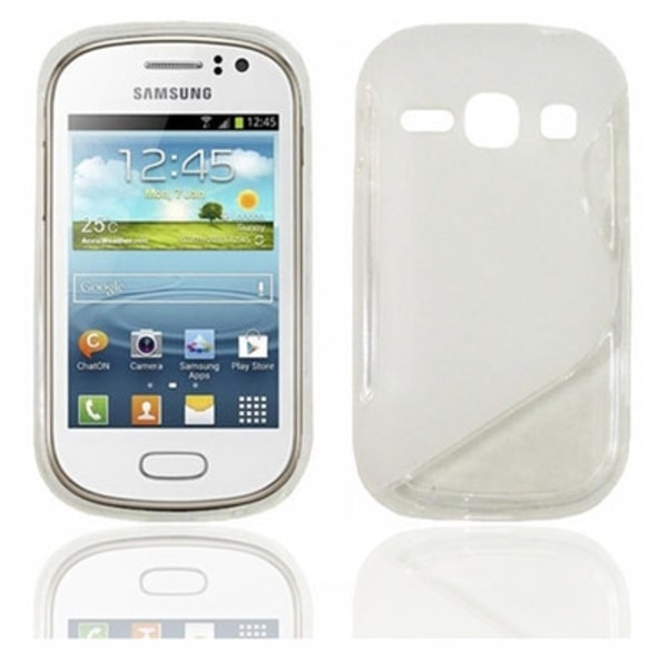 S-line skal Samsung Galaxy Fame Frostad