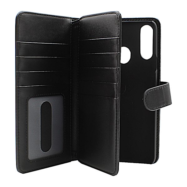 Skimblocker XL Magnet Wallet Samsung Galaxy A20s (A207F/DS) Svart