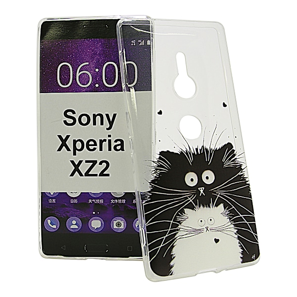 Designskal TPU Sony Xperia XZ2 (H8266)