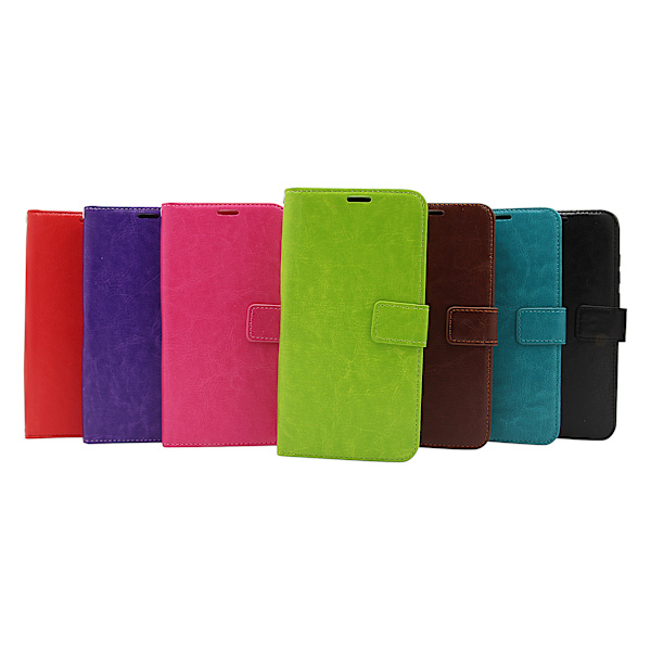 Crazy Horse Wallet Xiaomi Redmi Note 9s / Note 9 Pro Turkos