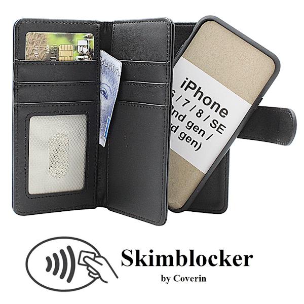Skimblocker XL Magnet Fodral iPhone 6/7/8/SE 2nd/3rd Gen. Brun