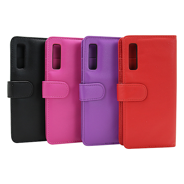 Skimblocker Plånboksfodral Samsung Galaxy A7 2018 (A750FN) Hotpink