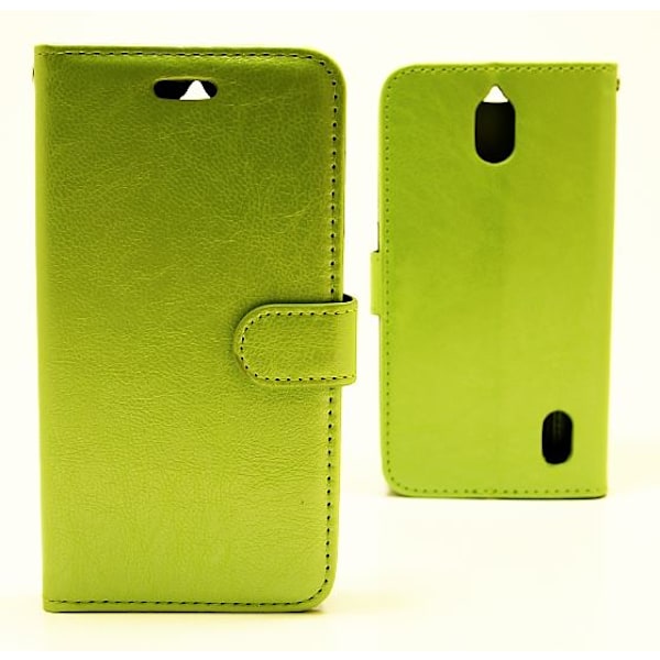 Crazy Horse Wallet Huawei Y625 Grön