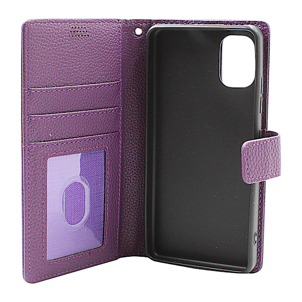 New Standcase Wallet Nokia C02 Svart