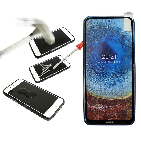 Full Frame Glas skydd Nokia X10 / Nokia X20