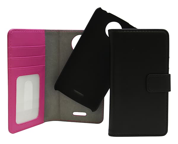 Magnet Wallet Moto C Plus Hotpink