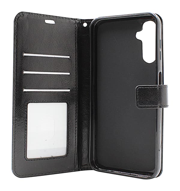 Crazy Horse Wallet Samsung Galaxy A14 5G Svart