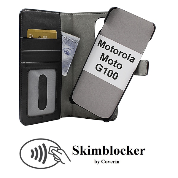 Skimblocker Magnet Fodral Motorola Moto G100