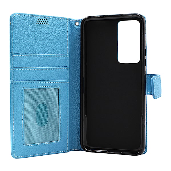 New Standcase Wallet Xiaomi 12T / 12T Pro 5G Ljusblå