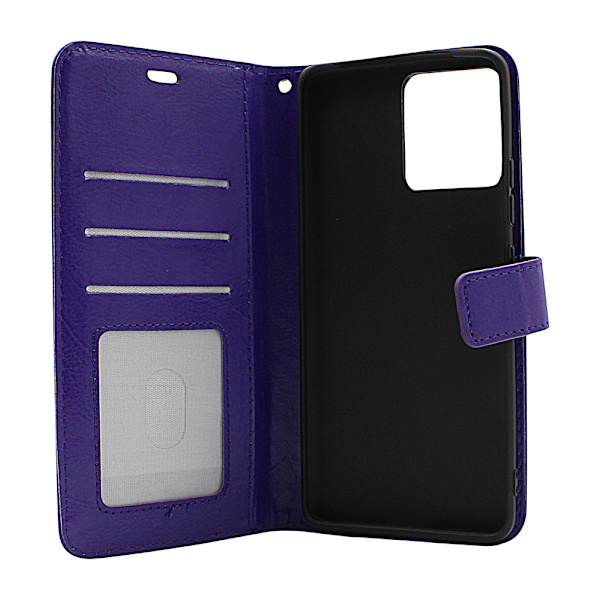 Crazy Horse Wallet Motorola Edge 30 Fusion 5G Grön