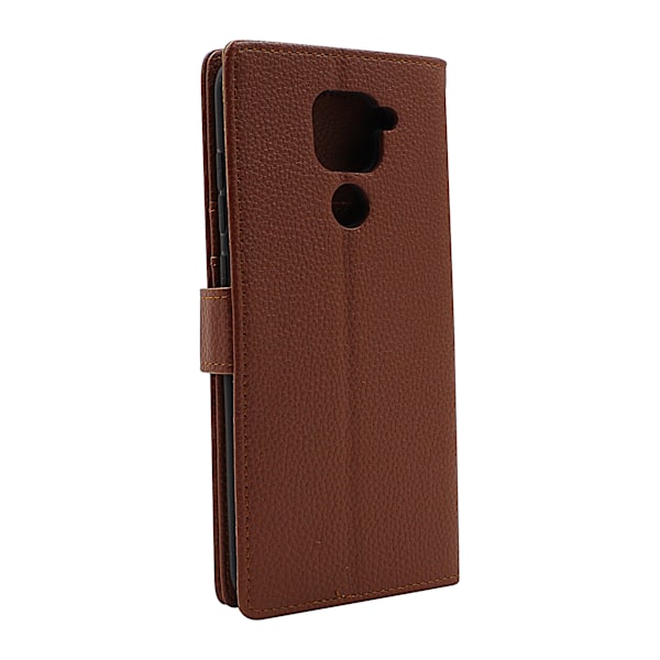 New Standcase Wallet Xiaomi Redmi Note 9 Brun