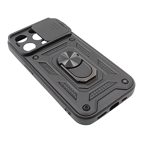 TPU Tough Slide Case iPhone 15 Pro Blå