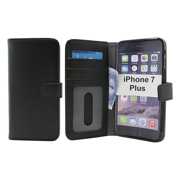Skimblocker Magnet Wallet iPhone 7 Plus Svart
