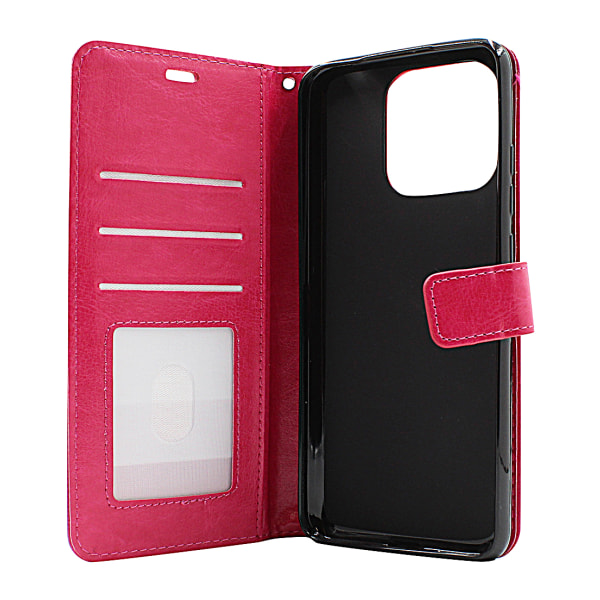 Crazy Horse Wallet Xiaomi Redmi 12C Turkos