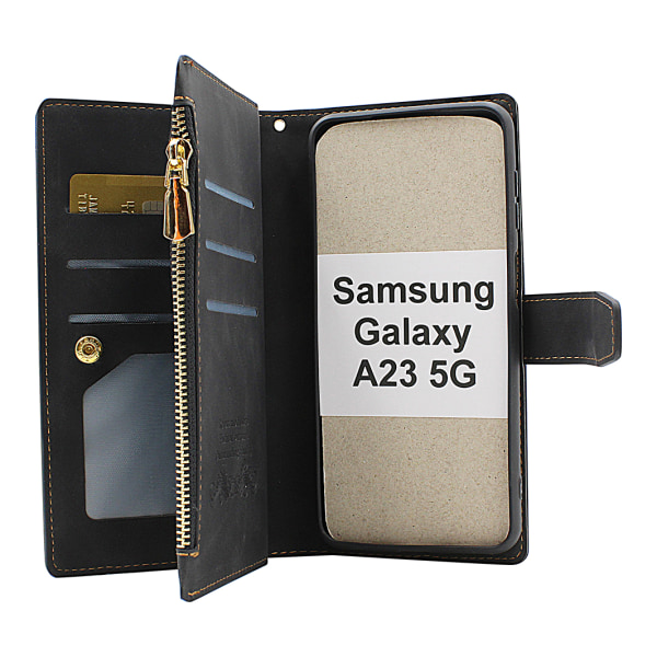 XL Standcase Lyxfodral Samsung Galaxy A23 5G (SM-A236B/DS) Brun