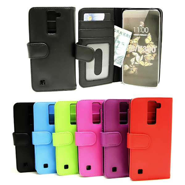 Plånboksfodral LG K8 (K350N) Ljusblå