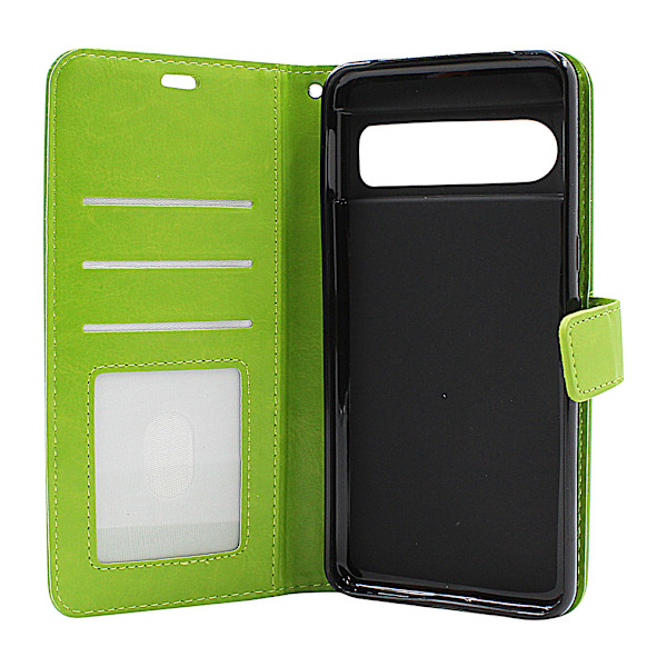Crazy Horse Wallet Google Pixel 8 Pro 5G Röd