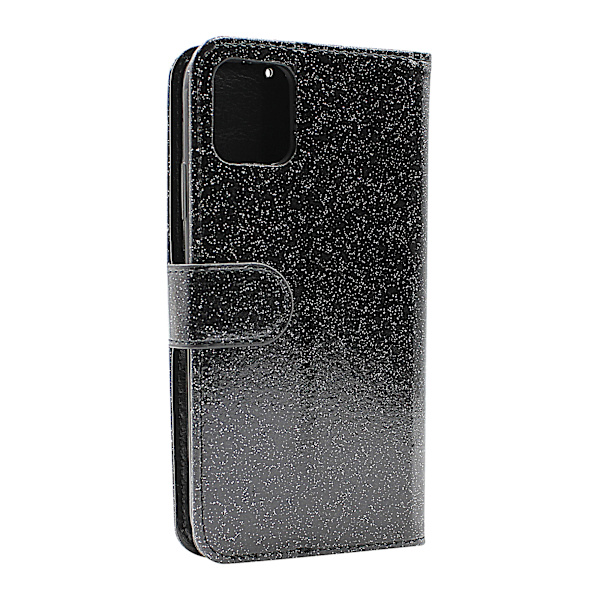 Standcase Glitter Wallet iPhone 11 (6.1) Silver