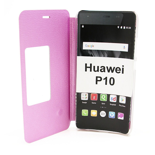 Flipcase Huawei P10 (VTR-L09) Ljusrosa