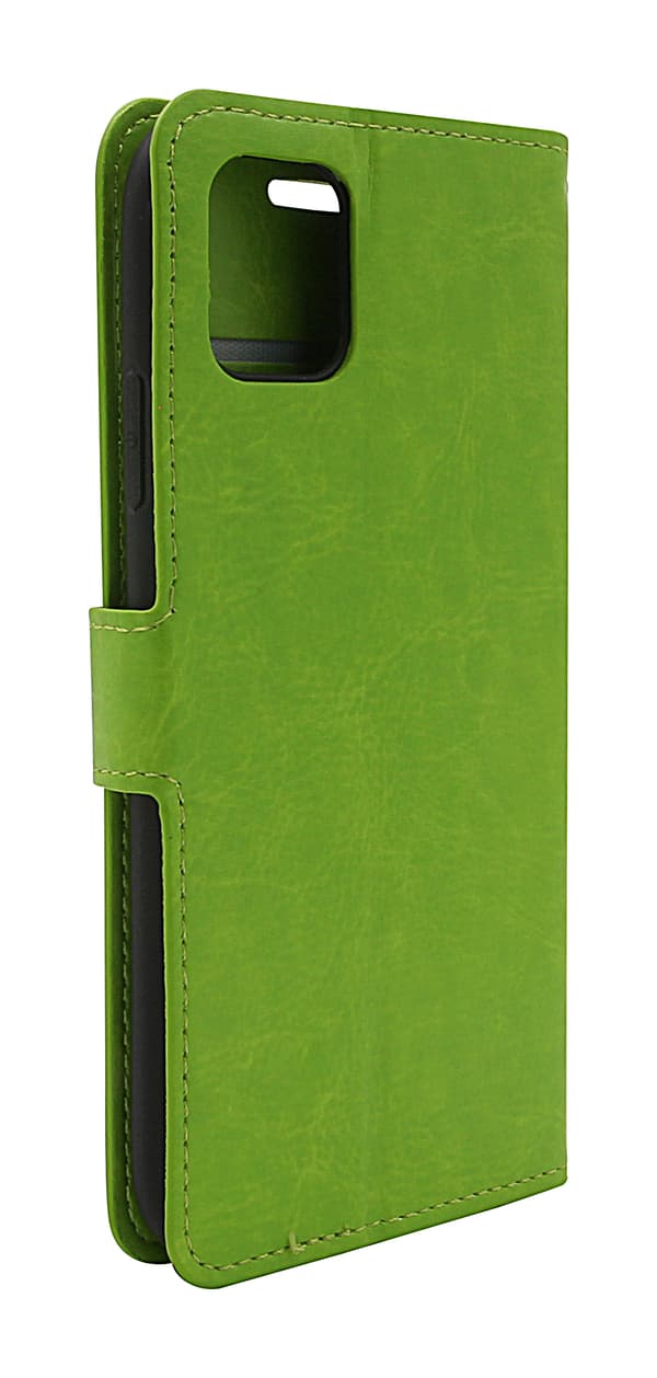 Crazy Horse Wallet iPhone 11 (6.1) Grön