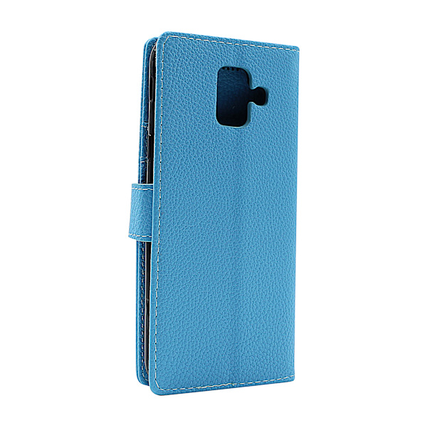 New Standcase Wallet Samsung Galaxy A6 2018 (A600FN/DS) Ljusblå
