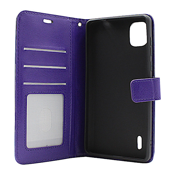 Crazy Horse Wallet Nokia C2 2nd Edition Turkos