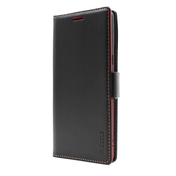 Lyx Standcase Wallet Nokia C21 Plus Marinblå
