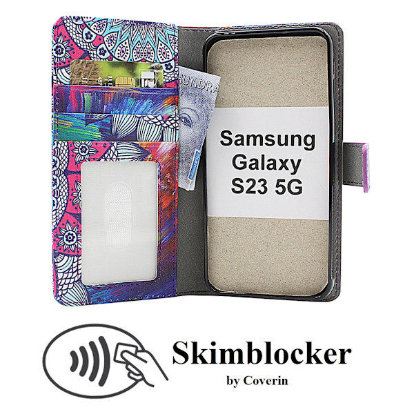 Skimblocker Magnet Designwallet Samsung Galaxy S23 5G