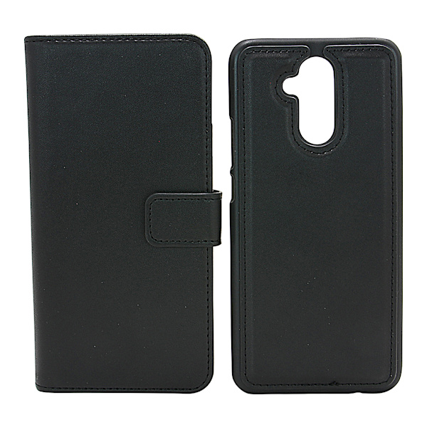 Skimblocker Magnet Wallet Huawei Mate 20 Lite Svart