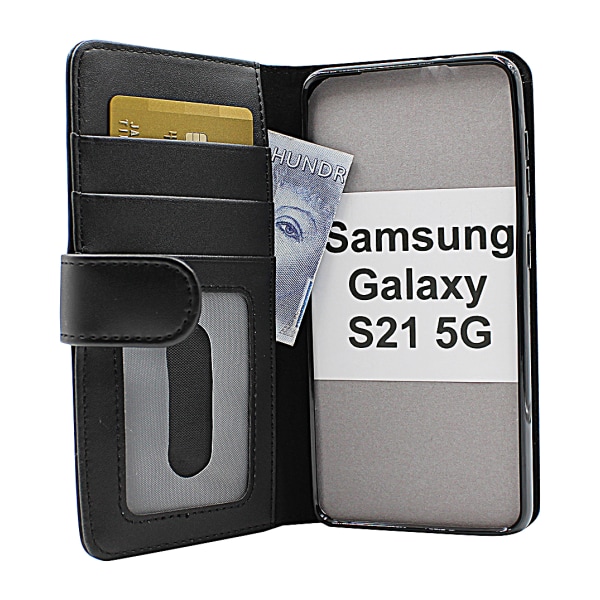 Skimblocker Plånboksfodral Samsung Galaxy S21 5G (SM-G991B)