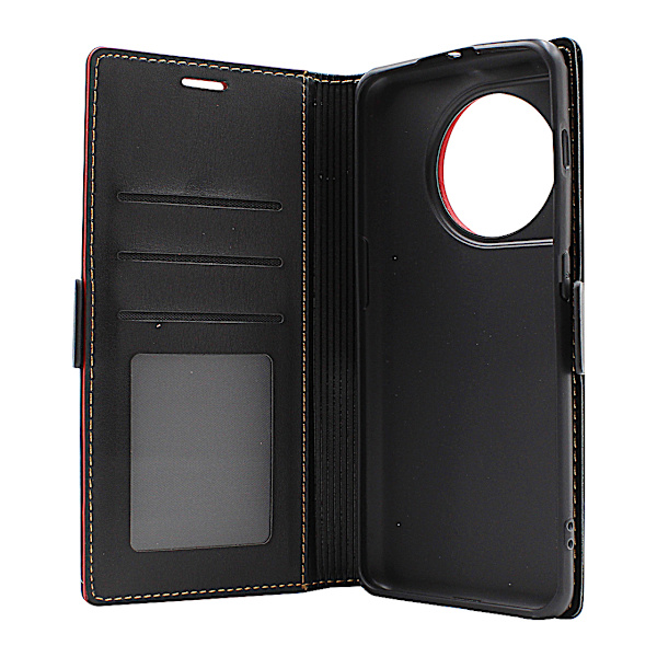 Lyx Standcase Wallet OnePlus 11 5G Marinblå