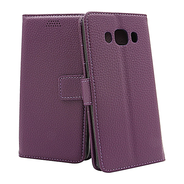 New Standcase Wallet Samsung Galaxy J5 2016 Lila