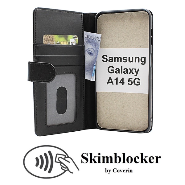 Skimblocker Plånboksfodral Samsung Galaxy A14 5G