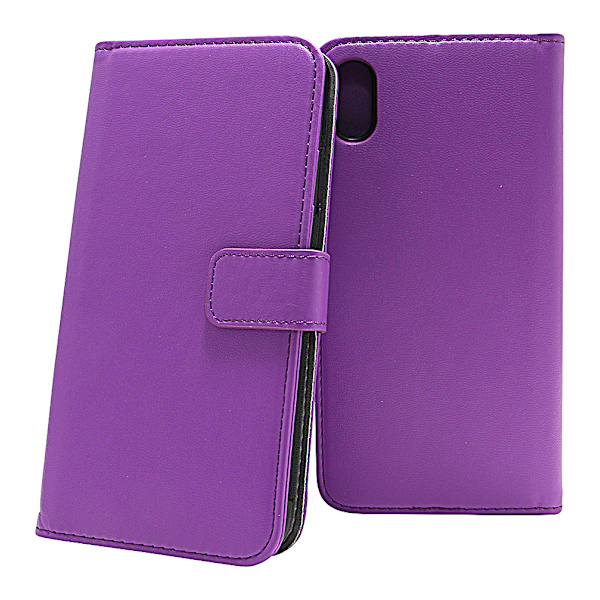 Skimblocker Magnet Wallet iPhone Xs Max Lila