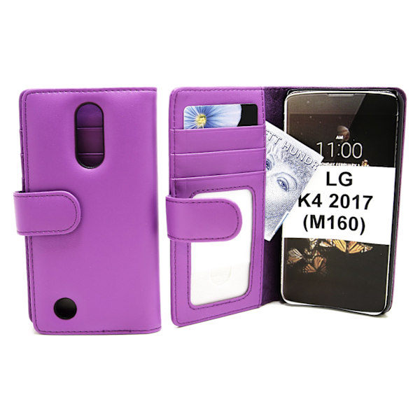 Plånboksfodral LG K4 2017 (M160) Lila