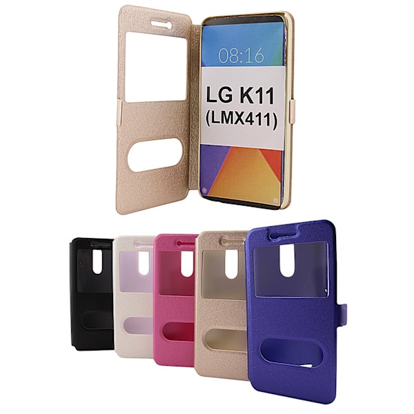 Flipcase LG K11 (LMX410) Svart
