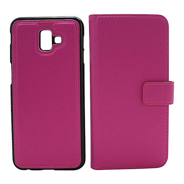Skimblocker Magnet Wallet Samsung Galaxy J6 Plus (J610FN/DS) Hotpink