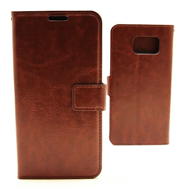 Crazy Horse Wallet Samsung Galaxy S7 Edge (G935F) Brun