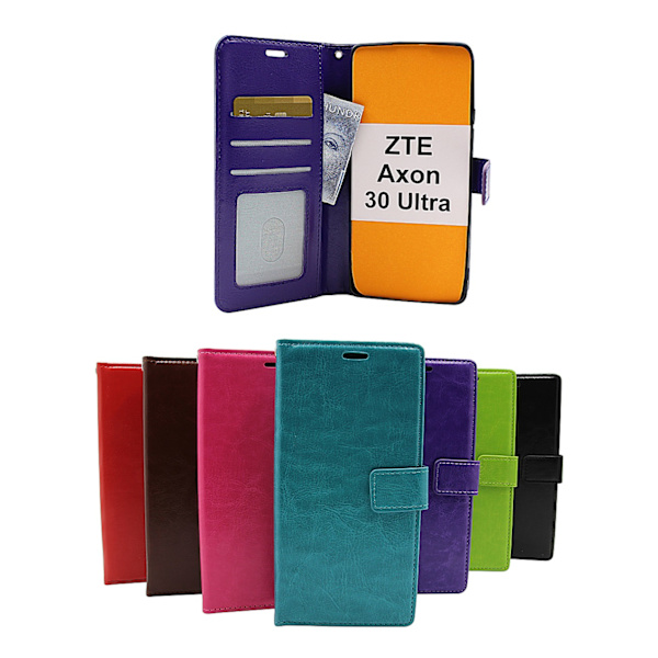 Crazy Horse Wallet ZTE Axon 30 Ultra 5G Grön