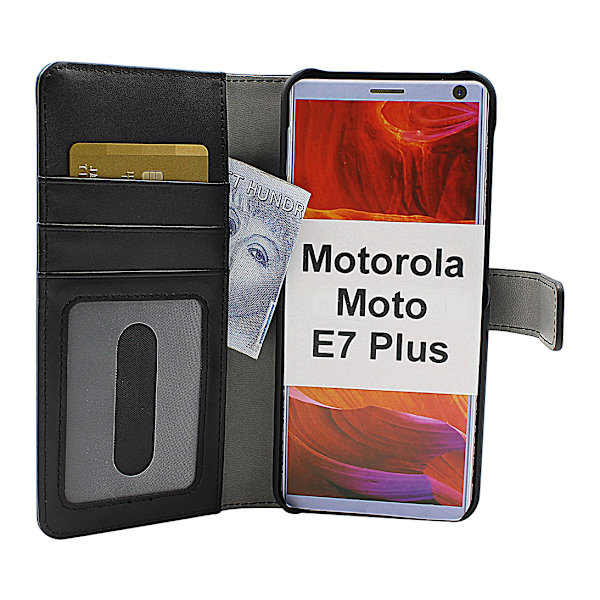 Skimblocker Magnet Fodral Motorola Moto E7 Plus (XT2081-2)